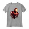HapTiger Avengers Endgame Iron Man Portrait Maglietta - Officially Licensed Apparel for Marvel Fans