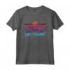 HapTiger Run 80s Maglietta - Design Vintage Synthwave Retrowave - Ideale Regalo di Natale o Compleanno