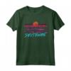 HapTiger Run 80s Maglietta - Design Vintage Synthwave Retrowave - Ideale Regalo di Natale o Compleanno