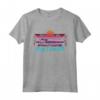 HapTiger Run 80s Maglietta - Design Vintage Synthwave Retrowave - Ideale Regalo di Natale o Compleanno