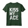 Divertente Pallavolo Kiss My Ace - Maglietta per Amanti della Pallavolo - Regalo Perfetto per Familiari Vegani o Vegetariani