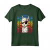 No Probllama - Lama con Occhiali da Sole - Maglietta Vintage Retro per Amanti degli Lama e Alpaca - Regalo Divertente per Compleanno e Natale