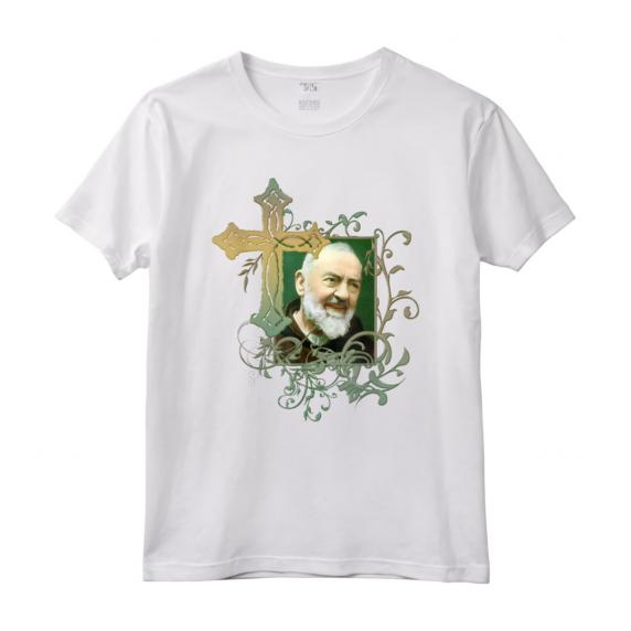 Croce di Preghiera di San Padre Pio - Maglietta Vintage per Cattolici Devoti - Ideale per Regali Religiosi