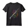 Flauto Traverso Colorato - Maglietta Musicista per Regalo - Ideale per Flautisti e Amanti della Musica