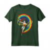 DC Wonder Woman Rainbow Love Maglietta - Maglietta esclusiva DC Comics con Licenza Ufficiale - Ideale per Fan di Batman e Superman