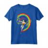 DC Wonder Woman Rainbow Love Maglietta - Maglietta esclusiva DC Comics con Licenza Ufficiale - Ideale per Fan di Batman e Superman