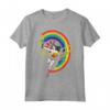 DC Wonder Woman Rainbow Love Maglietta - Maglietta esclusiva DC Comics con Licenza Ufficiale - Ideale per Fan di Batman e Superman