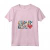 DC Supergirl Logo Fumetto Striscia Maglietta con Collo a V - Maglietta Ufficiale Supereroi DC Comics per Fan - Regalo Compleanno Fumetti