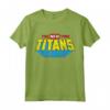 DC Teen Titans Logo Nuovo Distressed Maglietta - Maglietta con Logo DC Comics per Veri Fan di Batman, Superman e Wonder Woman