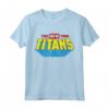 DC Teen Titans Logo Nuovo Distressed Maglietta - Maglietta con Logo DC Comics per Veri Fan di Batman, Superman e Wonder Woman
