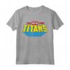 DC Teen Titans Logo Nuovo Distressed Maglietta - Maglietta con Logo DC Comics per Veri Fan di Batman, Superman e Wonder Woman