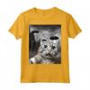 Divertente Gatto Selfie con UFO Retrò Maglietta - Ideale Regalo per Amanti dei Gatti e degli UFO - Perfetta per Halloween