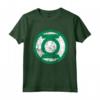DC Lanterna Verde Logo Distressed Felpa con Cappuccio - Maglietta con Licenza Ufficiale DC Comics per Veri Fan - Ideale per Regali Speciali
