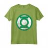 DC Lanterna Verde Logo Distressed Felpa con Cappuccio - Maglietta con Licenza Ufficiale DC Comics per Veri Fan - Ideale per Regali Speciali