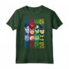 DC Justice League Spogliato Maglietta - Magliette Supereroi DC con Licenza Ufficiale - Regalo Perfetto per Fan di Batman Superman Wonder Woman