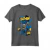 Bambino DC Kids Batman accovacciato - Maglietta con Licenza Ufficiale DC Comics per Veri Fan - Ideale come Regalo per Compleanni o Vacanze