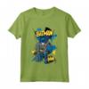 Bambino DC Kids Batman accovacciato - Maglietta con Licenza Ufficiale DC Comics per Veri Fan - Ideale come Regalo per Compleanni o Vacanze
