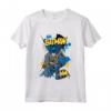 Bambino DC Kids Batman accovacciato - Maglietta con Licenza Ufficiale DC Comics per Veri Fan - Ideale come Regalo per Compleanni o Vacanze