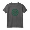 HapTiger Green Flame Logo Maglietta - Officially Licensed DC Comics Apparel - Authentic HapTiger Merchandise
