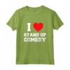 I Love Stand-Up Commedia Maglietta - Leggera e Divertente - Ideale per Appassionati di Stand-Up Comedy