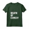 Donna Camicia della Morte della Commedia - Divertente Commedia in Piedi Maglietta con Collo a V per Artisti di Varietà e Comici - Ideale per Spettacoli e Open Mic