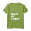 Donna Camicia della Morte della Commedia - Divertente Commedia in Piedi Maglietta con Collo a V per Artisti di Varietà e Comici - Ideale per Spettacoli e Open Mic