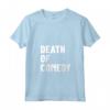 Donna Camicia della Morte della Commedia - Divertente Commedia in Piedi Maglietta con Collo a V per Artisti di Varietà e Comici - Ideale per Spettacoli e Open Mic