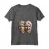 Maschere Teatrali Commedia e Tragedia - T-shirt con Collo a V - Ideale per Studenti di Recitazione e Insegnanti di Teatro