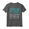 Maglia Ingegnere Elettronico Uomo - Maglietta Regalo Laurea Ingegneria con Frasi Divertenti - Marca HapTiger - Ideale per Compleanni - ID: S028054