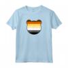 Maglietta Gay Bear Pride Face - Ideale Regalo per Orsi Gay - Bandiera Orgoglio Orso - Acquista T-shirt Orso Peloso
