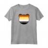 Maglietta Gay Bear Pride Face - Ideale Regalo per Orsi Gay - Bandiera Orgoglio Orso - Acquista T-shirt Orso Peloso