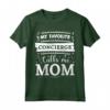 Il mio preferito Concierge Mi Chiama Mamma - Maglietta per la Mamma Amante del Concierge - Idea Regalo Esclusiva