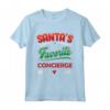 Festivo Concierge Natale Maglietta - Divertente Camicia Costume per il Regalo di Natale Ideale