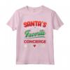 Festivo Concierge Natale Maglietta - Divertente Camicia Costume per il Regalo di Natale Ideale