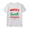 Festivo Concierge Natale Maglietta - Divertente Camicia Costume per il Regalo di Natale Ideale