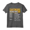 Lead Concierge Hourly Rate - Funny Head Concierge Maglietta - Unique Gift Idea for Work