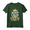 Keep Calm Let the Concierge Handle It - Maglietta Divertente per Compleanni, Anniversari o Natale - Idea Regalo per Occasioni Speciali