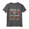 Funny Profession Quote Awesome Concierge Maglietta - Regalo Personalizzato per Celebrare i Successi - Ideale per Compleanni e Festività