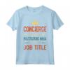 Funny CONCIERGE Rocks Multitasking Ninja Maglietta - Regalo Divertente per il tuo Super CONCIERGE - Ideale per Natale, Ringraziamento, Halloween