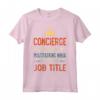 Funny CONCIERGE Rocks Multitasking Ninja Maglietta - Regalo Divertente per il tuo Super CONCIERGE - Ideale per Natale, Ringraziamento, Halloween