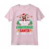 Be Nice to the Concierge Santa - Receptionist Christmas Maglietta - Perfect Xmas Gift for Partner, Dad, Mom, Wife, Husband