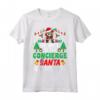 Be Nice to the Concierge Santa - Receptionist Christmas Maglietta - Perfect Xmas Gift for Partner, Dad, Mom, Wife, Husband
