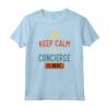 Keep Calm The Concierge Is Here - Personalizzato Maglietta per Lavoratori dell'Ospitalità - Regalo Divertente per Concierge
