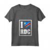 Donna I Love DRC RDC Repubblica Democratica del Congo Bandiera Congolese Maglietta con Collo a V - Ideale per Mostrare Amore per il Congo