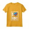 Donna I Love DRC RDC Repubblica Democratica del Congo Bandiera Congolese Maglietta con Collo a V - Ideale per Mostrare Amore per il Congo