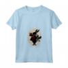 Donna Alice nel Paese delle Meraviglie Coniglio Bianco Vintage Libro T-Shirt - Design Maglietta con Collo a V - Siamo Tutti Pazzi Qui