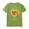 Pizza Voglio pizza Non la tua opinione Cuore Maglietta - Ideale per gli Amanti della Pizza e della Cucina Italiana - Regalo Divertente per Appassionati di Cibo