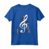 Gattini Carini Note Musicali Musicisti Maglietta - Ideale per Amanti dei Gatti e Musicisti - Regalo Unico per Compleanni o Natale