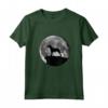 Coonhound Inglese Americano Luna Maglietta - Design American English Coonhound di notte - Accessori e Abbigliamento HapTiger