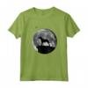 Coonhound Inglese Americano Luna Maglietta - Design American English Coonhound di notte - Accessori e Abbigliamento HapTiger